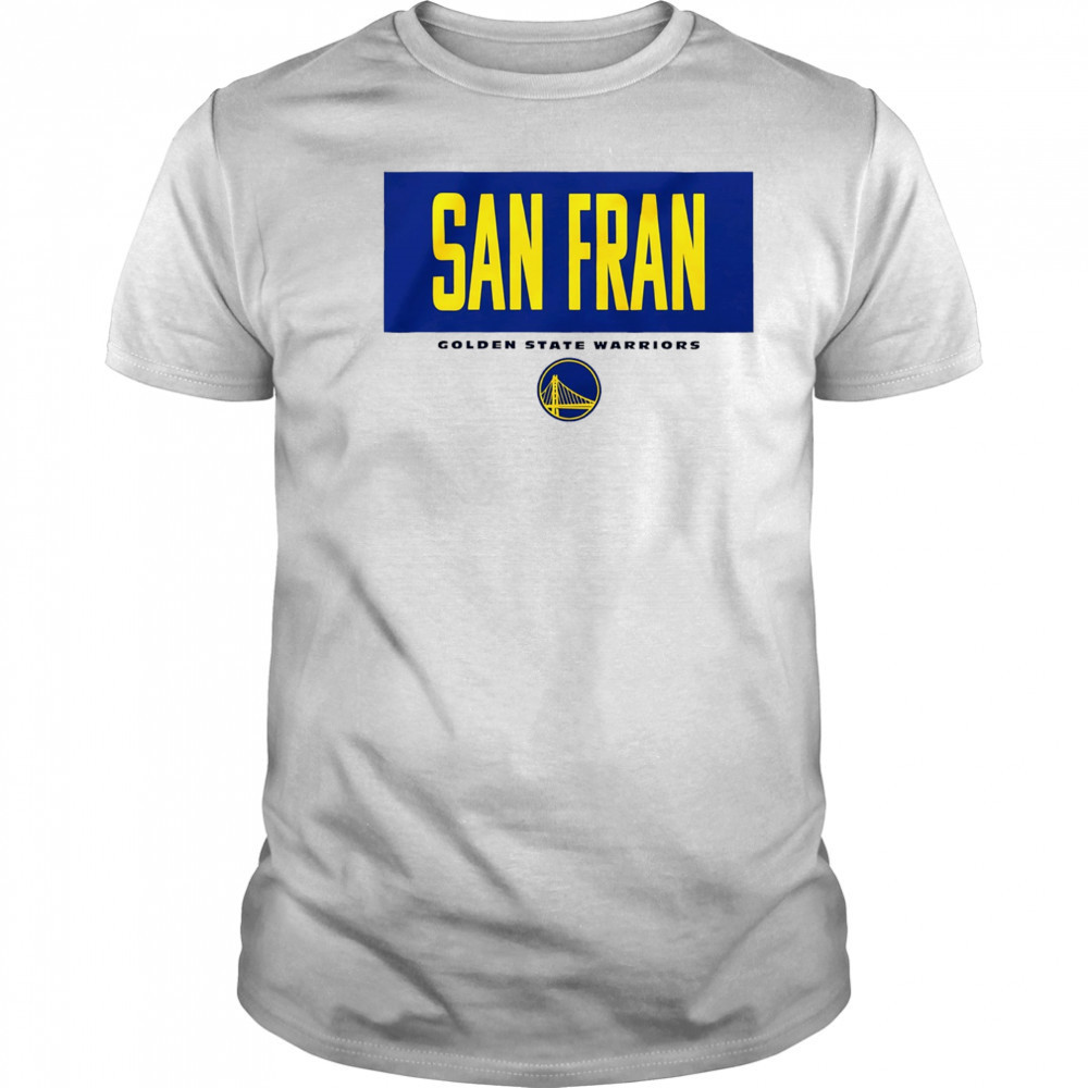 San Fran Golden State Warriors NBA Basketball logo shirt