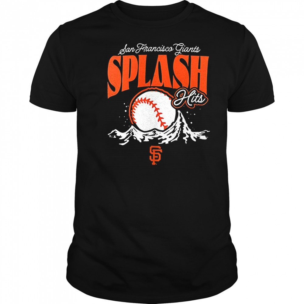 San Francisco Giants splash hits shirt