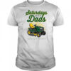 Saturdays Are For The Dads Riding Mower Barstool Sports Painting t-shirt