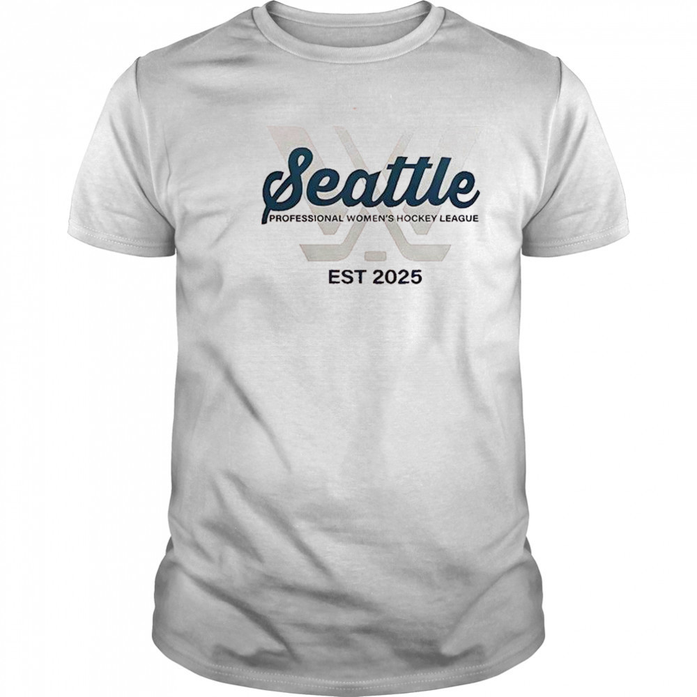 Seattle Professional Women’s Hockey League Est 2025 T-Shirt