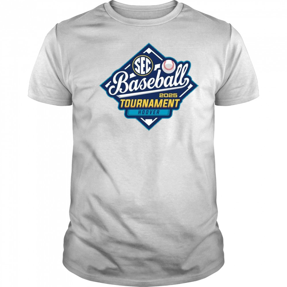 SEC Baseball 2025 Tournament Hoover Logo t-shirt