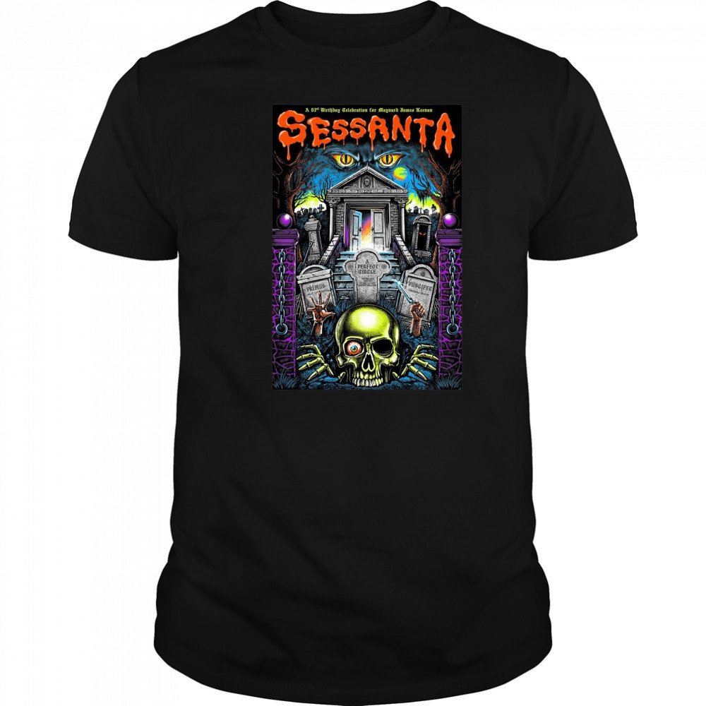 Sessanta With Primus A Perfect Circle Puscifer May 11 2025 Veterans United Home Loans Amphitheater Poster t-shirt