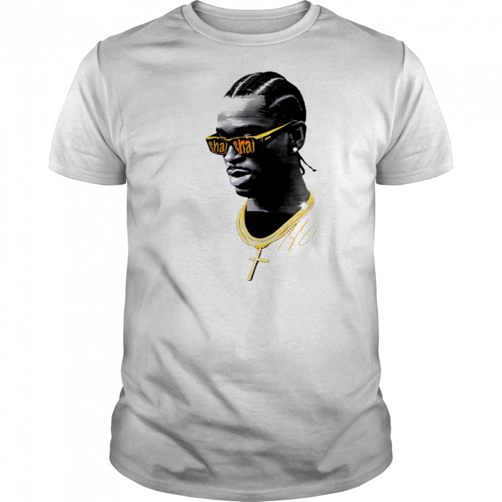 Shai Gilgeous Alexander Bootleg Rap Tee Style 2025 Nba Mvp shirt