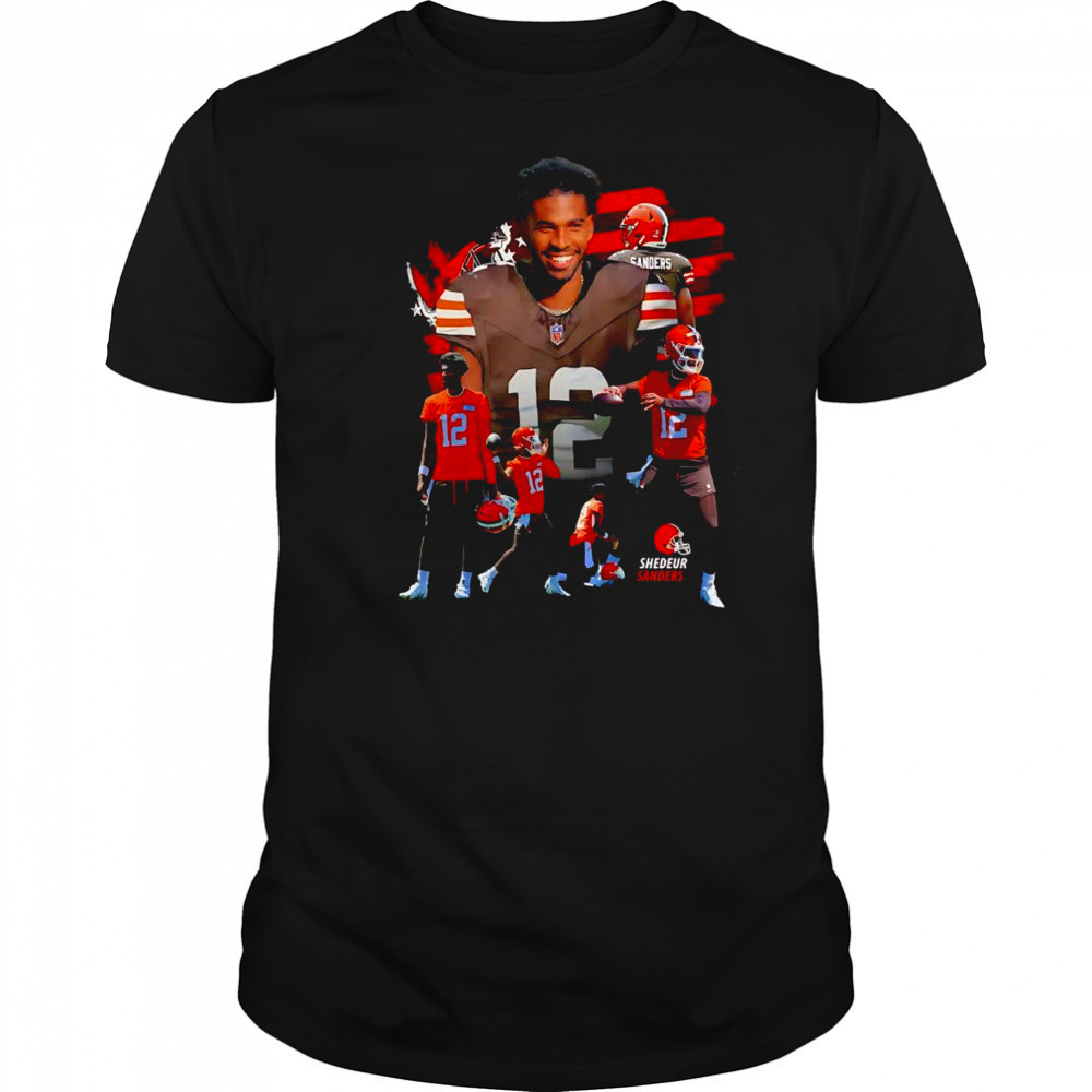 Shedeur Sanders Rookie Cleveland Browns graphic shirt