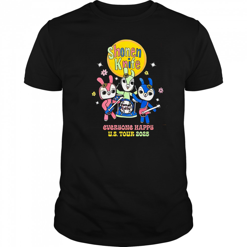 Shonen Knife Sweet Melodies Sharp Attitude shirt