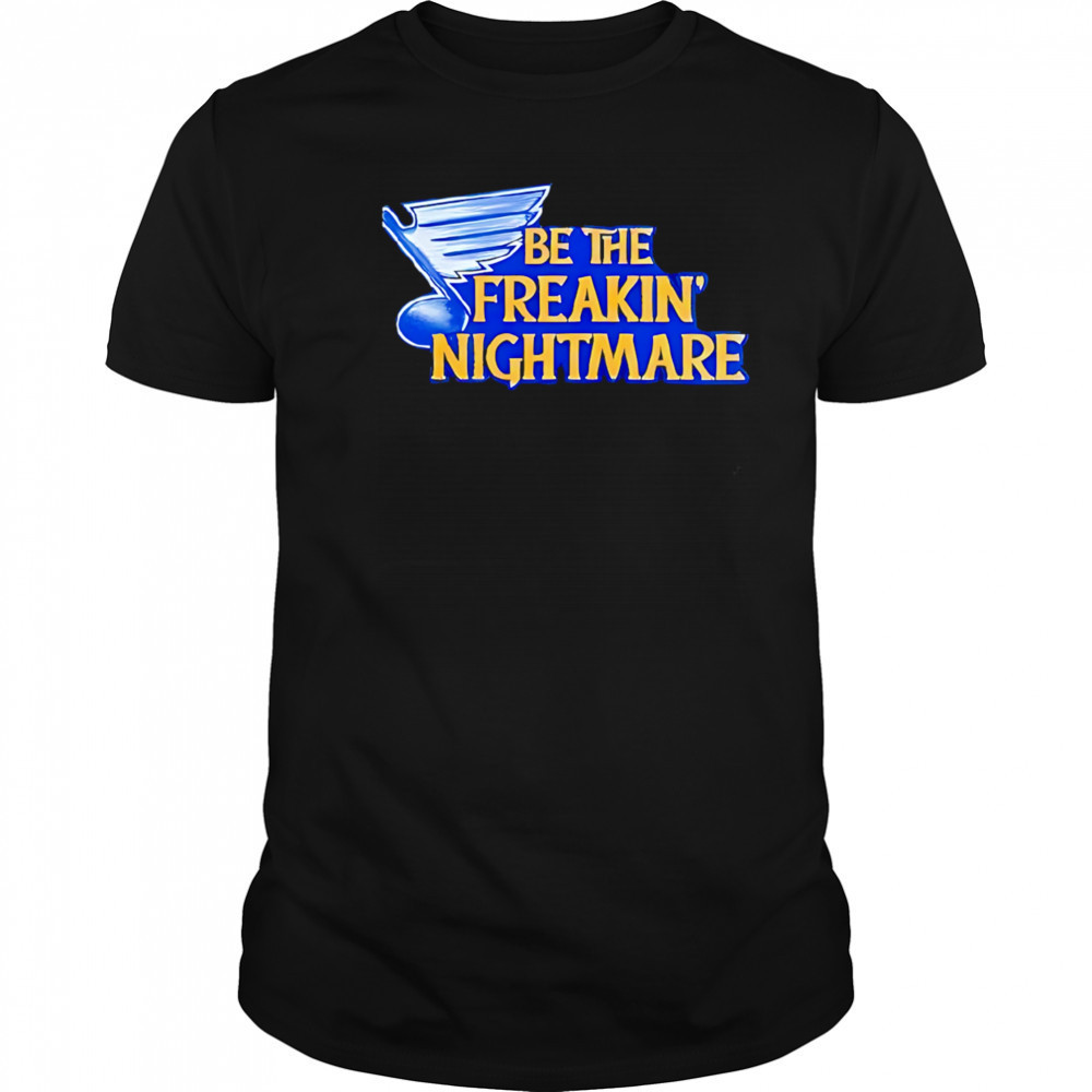 Show your blues pride with this nightmare inspired shirt