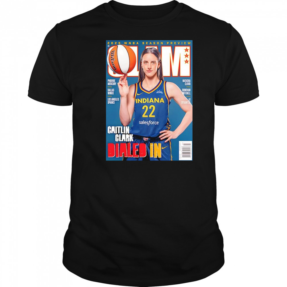 Slam 2025 WNBA Season preview Caitlin Clark dialed in shirt