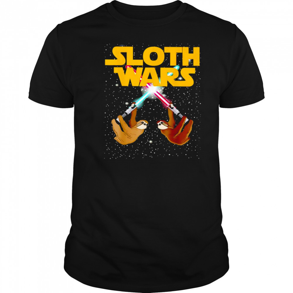 Sloth Wars shirt
