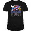 Snoopy and Woodstock Oklahoma City Thunder signature shirt