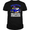Snoopy and Woodstock Peanuts Philadelphia Phillies shirt