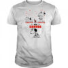 Snoopy before coffee after coffee no coffee shirt