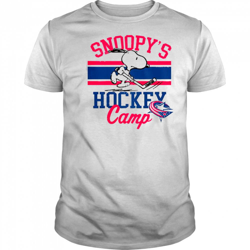Snoopy Calgary Flames Snoopy’s Camp Snoopy NHL All Teams T-Shirt