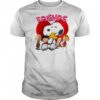 Snoopy friends printed shirt