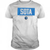Sota NBA basketball Minnesota Timberwolves crossbar shirt