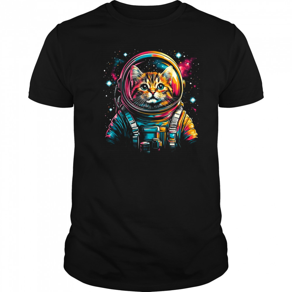 Space Astronaut Cat Galaxy Astronaut Cat Space Spaceman shirt