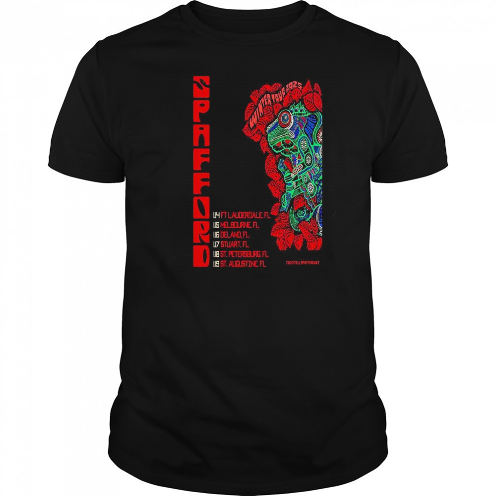 Spafford Winter Tour 2025 T-shirt