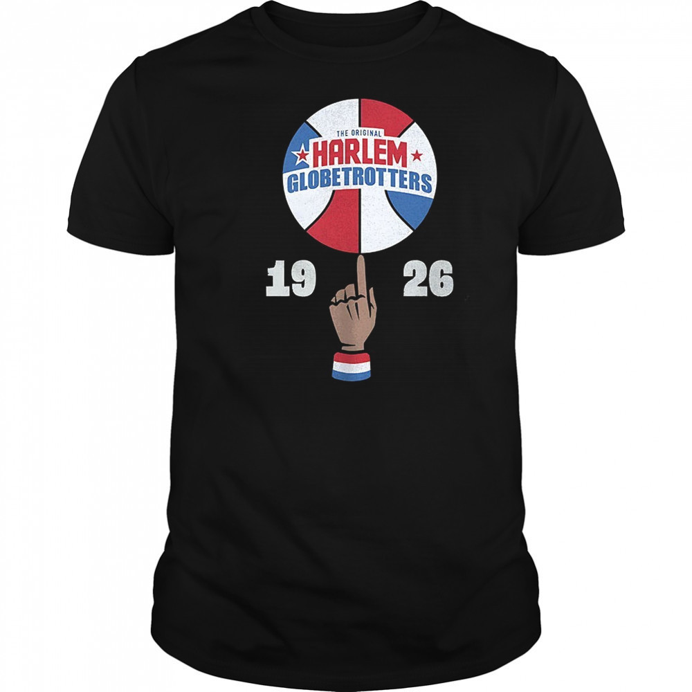 Spinning ball 1926 Harlem Globetrotters shirt