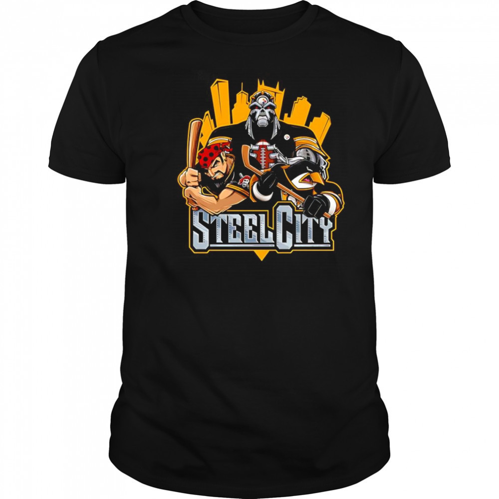 Steel City sports mascot shirt