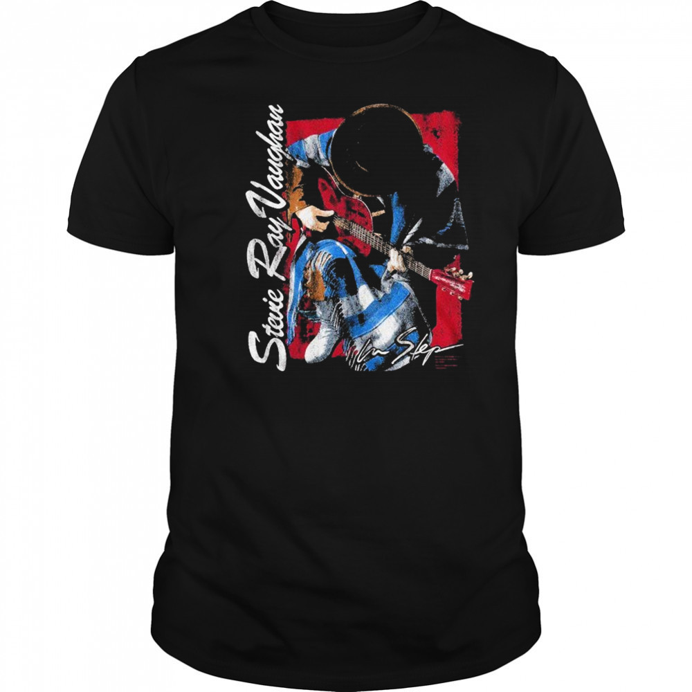 Stevie Ray Vaughan Kneeling T-shirt