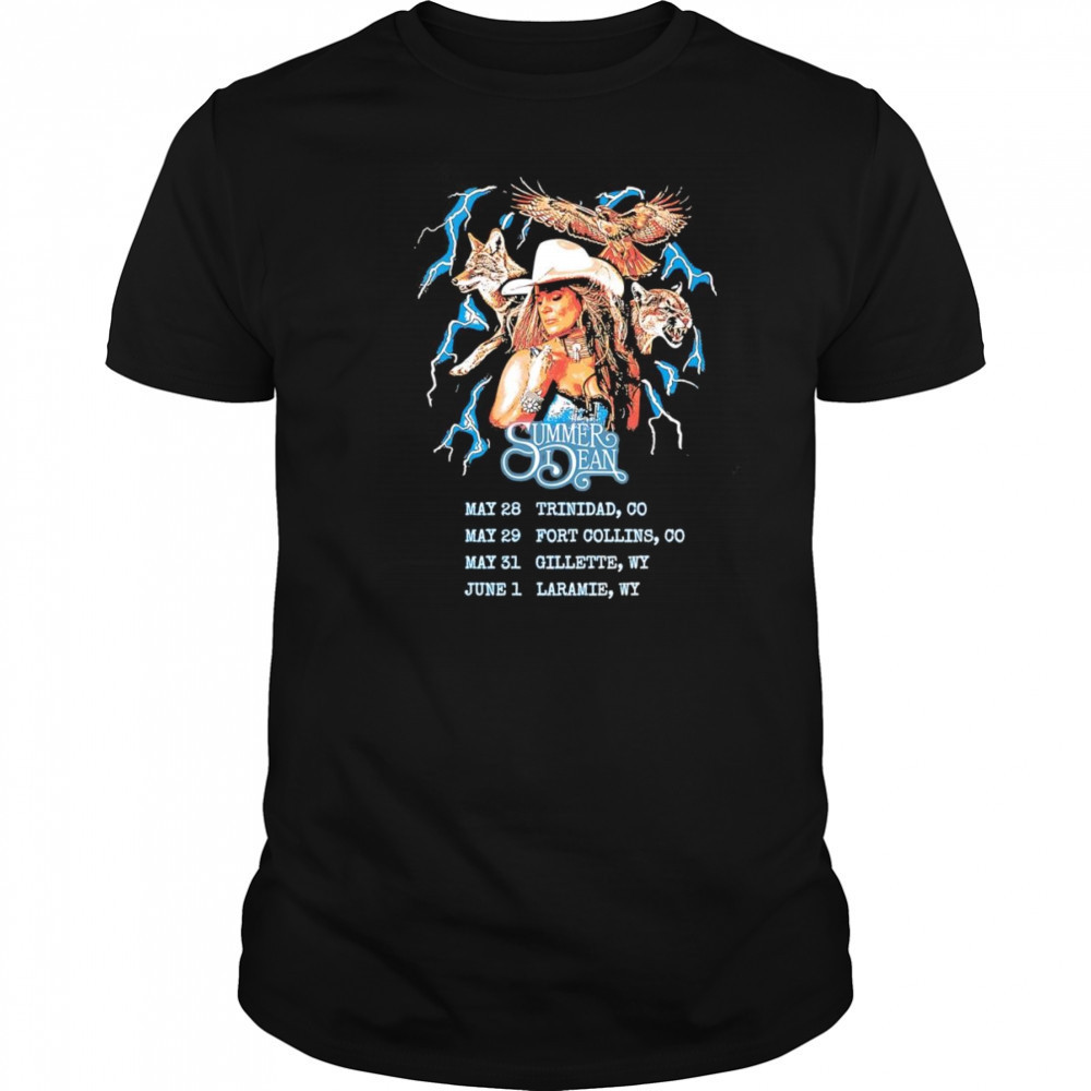 Summer Dean tour shirt