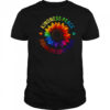 Sunflower Rainbow Ally LGBTQ LGBT Gay Pride Month Women shirt