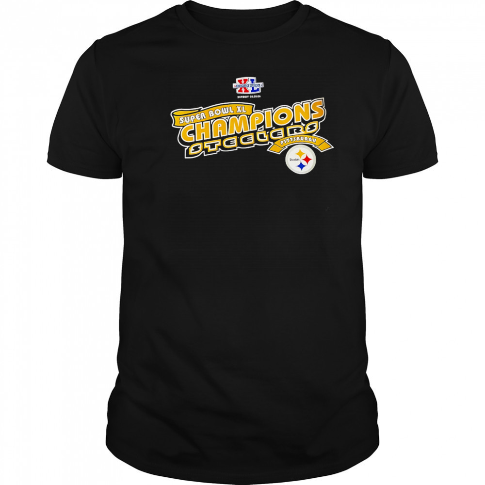 Super Bowl Xl Champions Steelers shirt