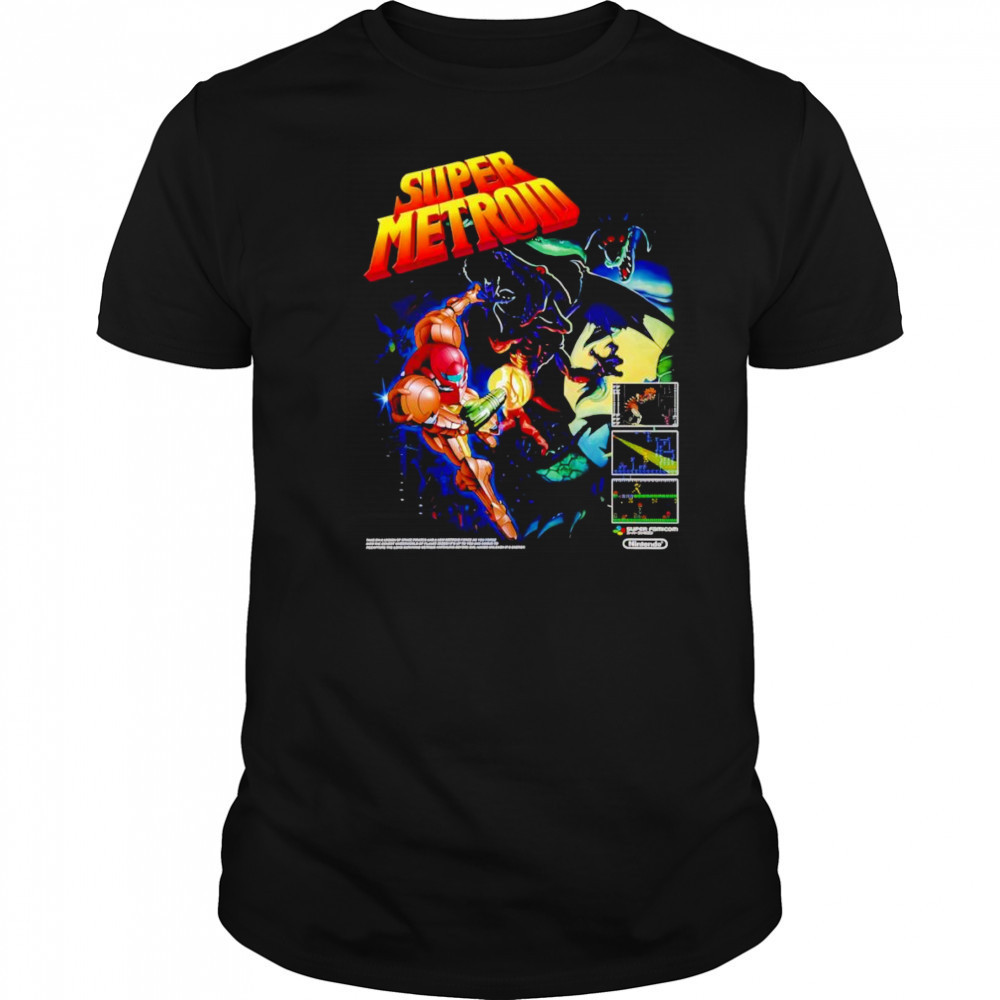 Super Metroid graphic shirt