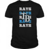 Tampa Bay Rays Logo Repeat T-Shirt