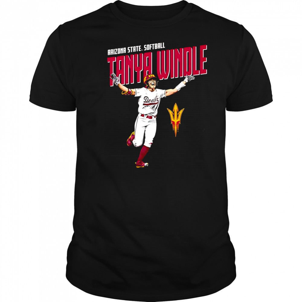 Tanya Windle Arizona State softball portrait shirt