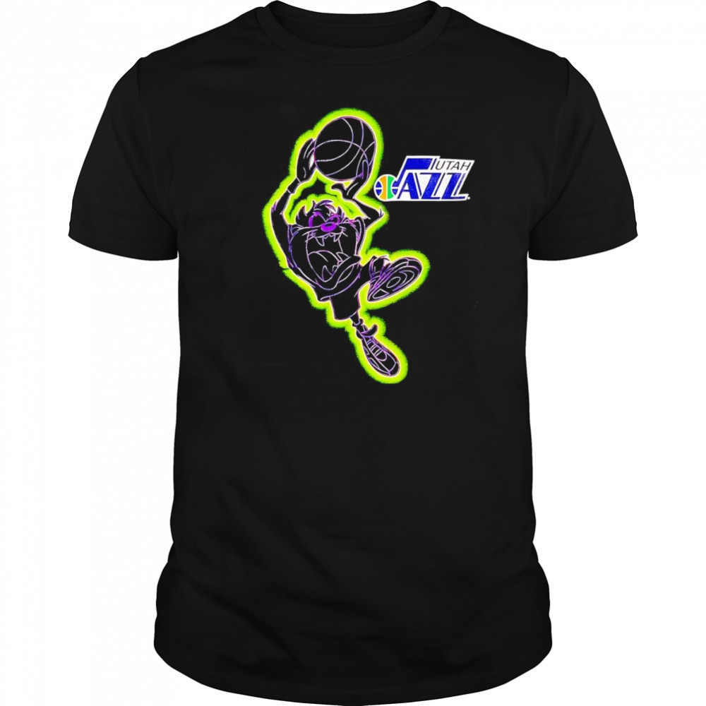 Tasmania Looney Tunes Utah Jazz shirt