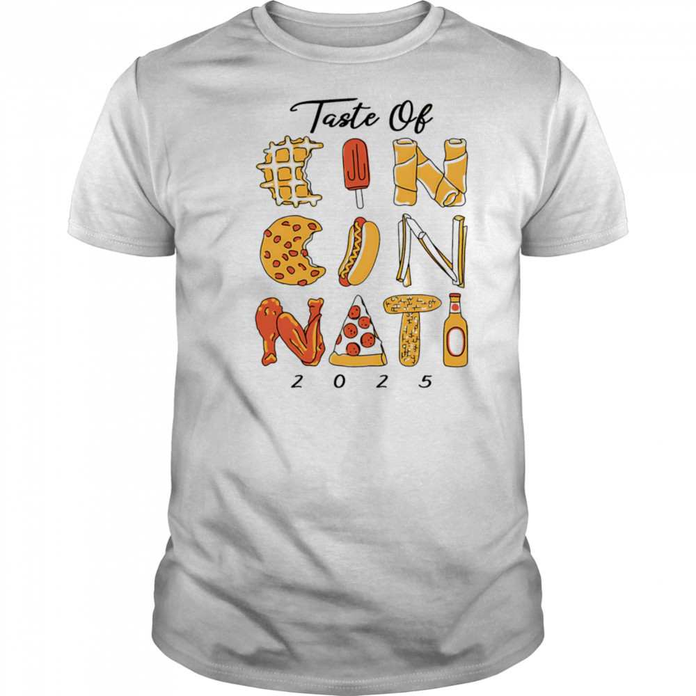 Taste of Cincinnati 2025 shirt