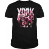 Taurean York Texas A&M Aggies Football Player Collage Graphic 2025 t-shirt