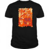 Tenhun Orange Fuzz shirt