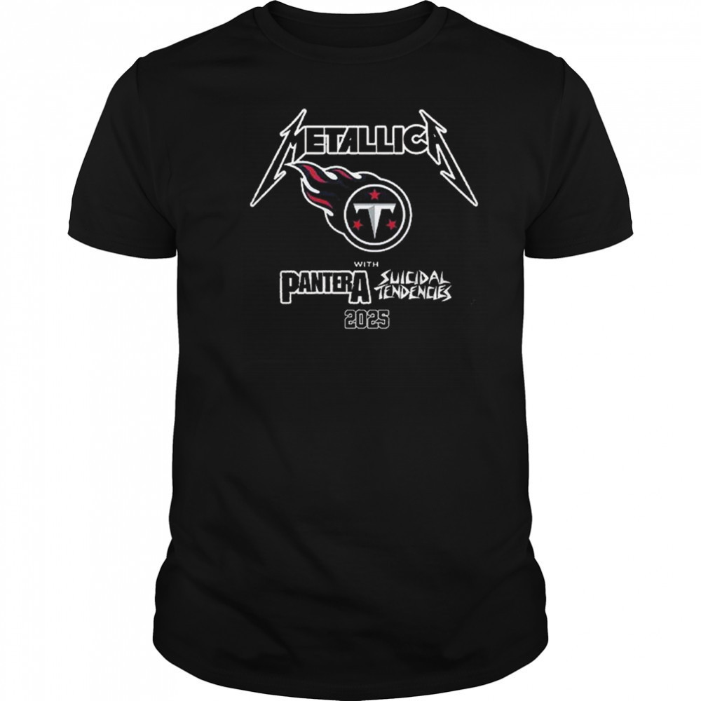 Tennessee Titans x Metallica M72 World Tour Shirt