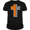 Tennessee Volunteers Cross I Can Do All Things Through Christ Who Strengthens Me T-Shirt