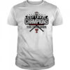 Texas Tech Red Raiders Big 12 Softball Conference Tournament Champions Locker Room 2025 t-shirt