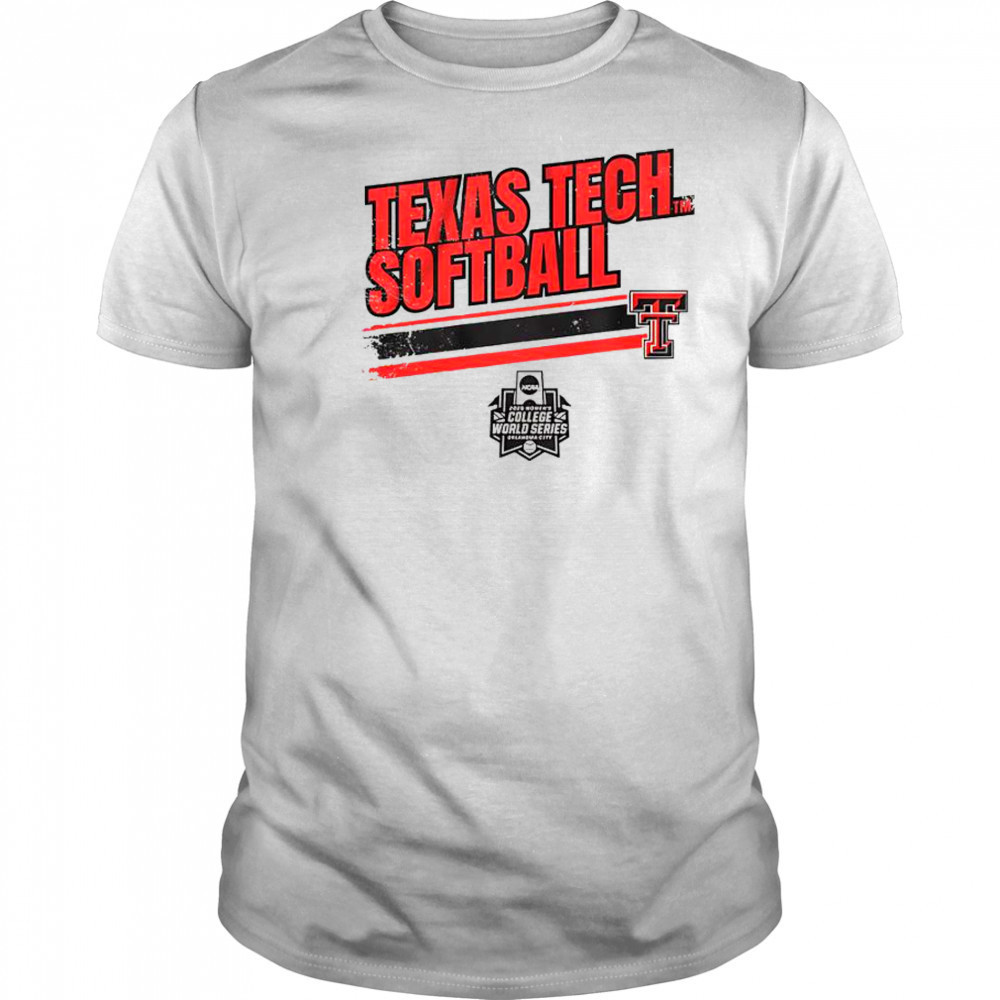 Texas Tech Softball Women’s College World Series Stripe T-Shirt