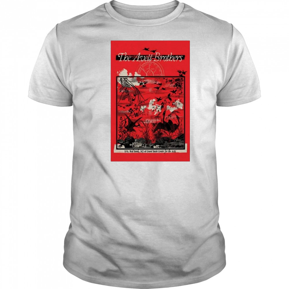 The Avett Brothers Count Basie Center For The Arts, Red Bank, NJ May 6 2025 Concert t-shirt