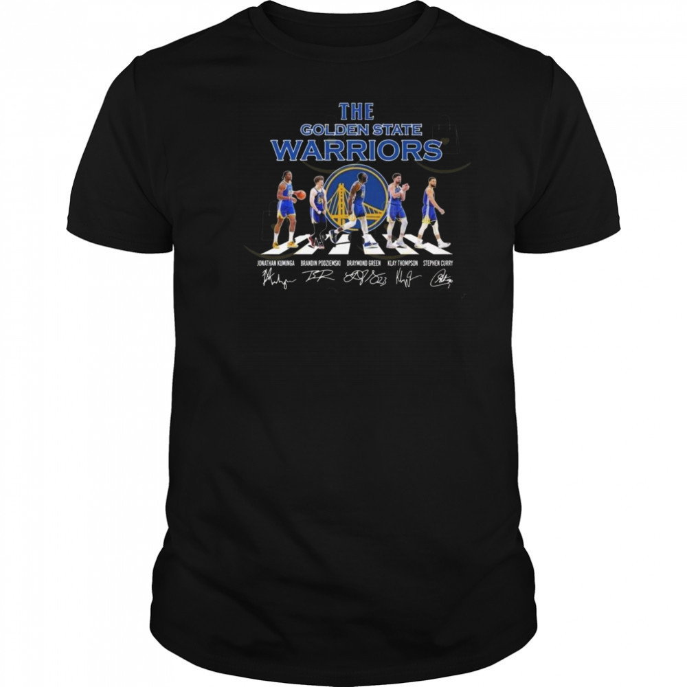 The Golden State Warriors Signatures Walking Shirt