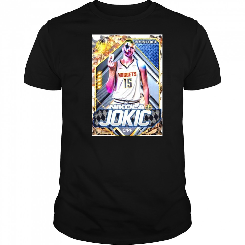 The Joker Nikola Jokic Denver Nuggets invincible shirt