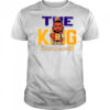 The king all hail the king LeBron James Los Angeles Lakers chibi shirt
