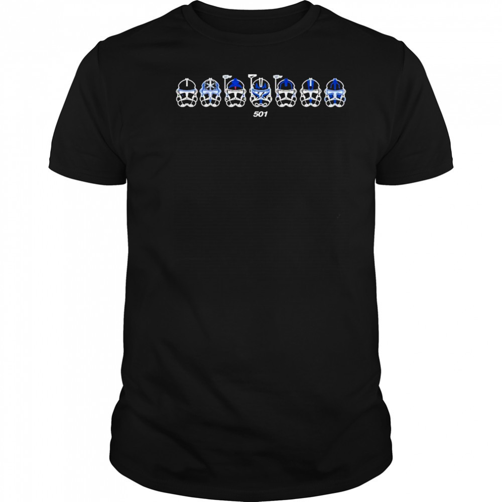 The Knight Squadron 501 Squad Choose Option Helmet T-shirt