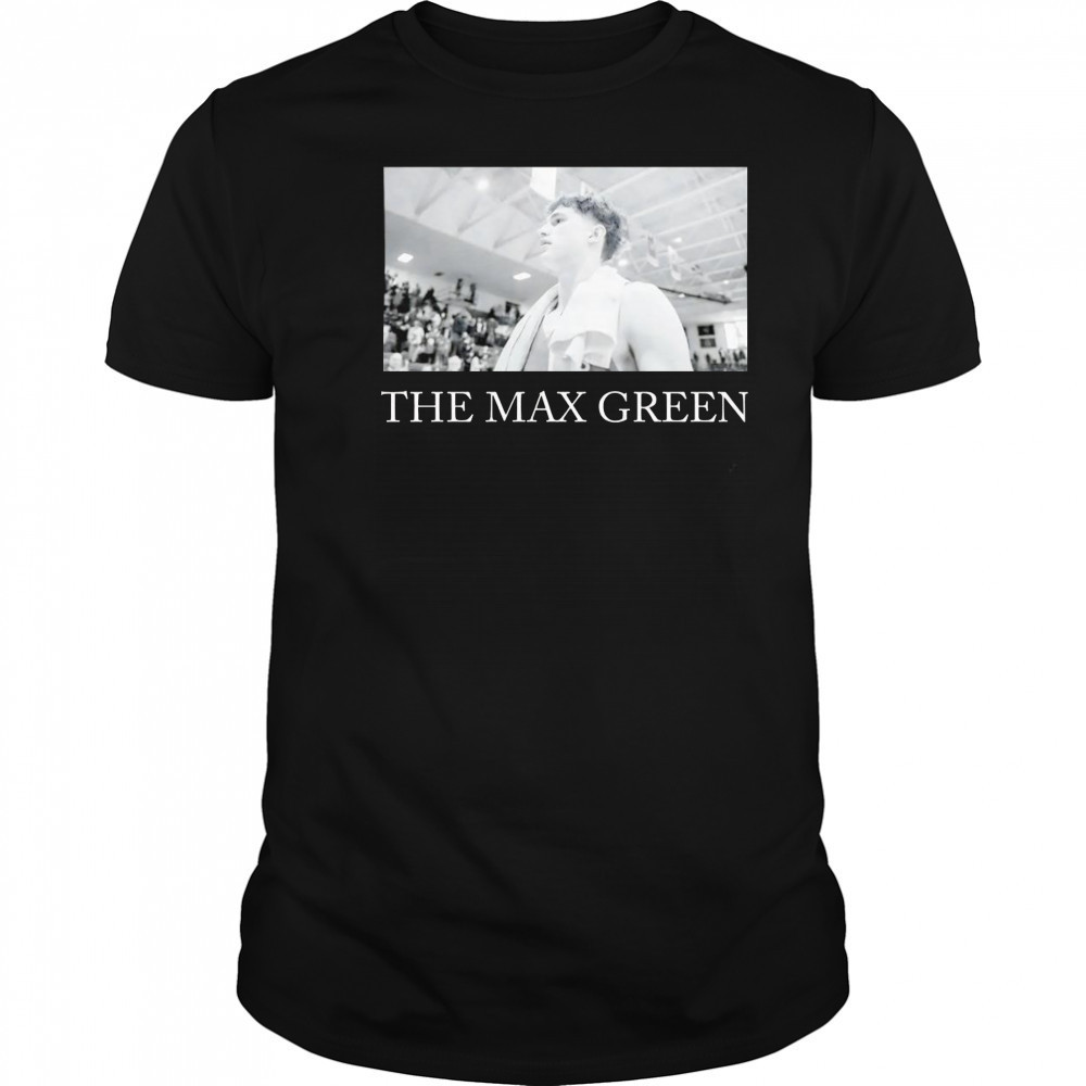 The Max Green basketball shirt