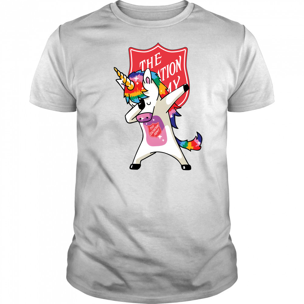 The Salvation Army Unicorn dabbing