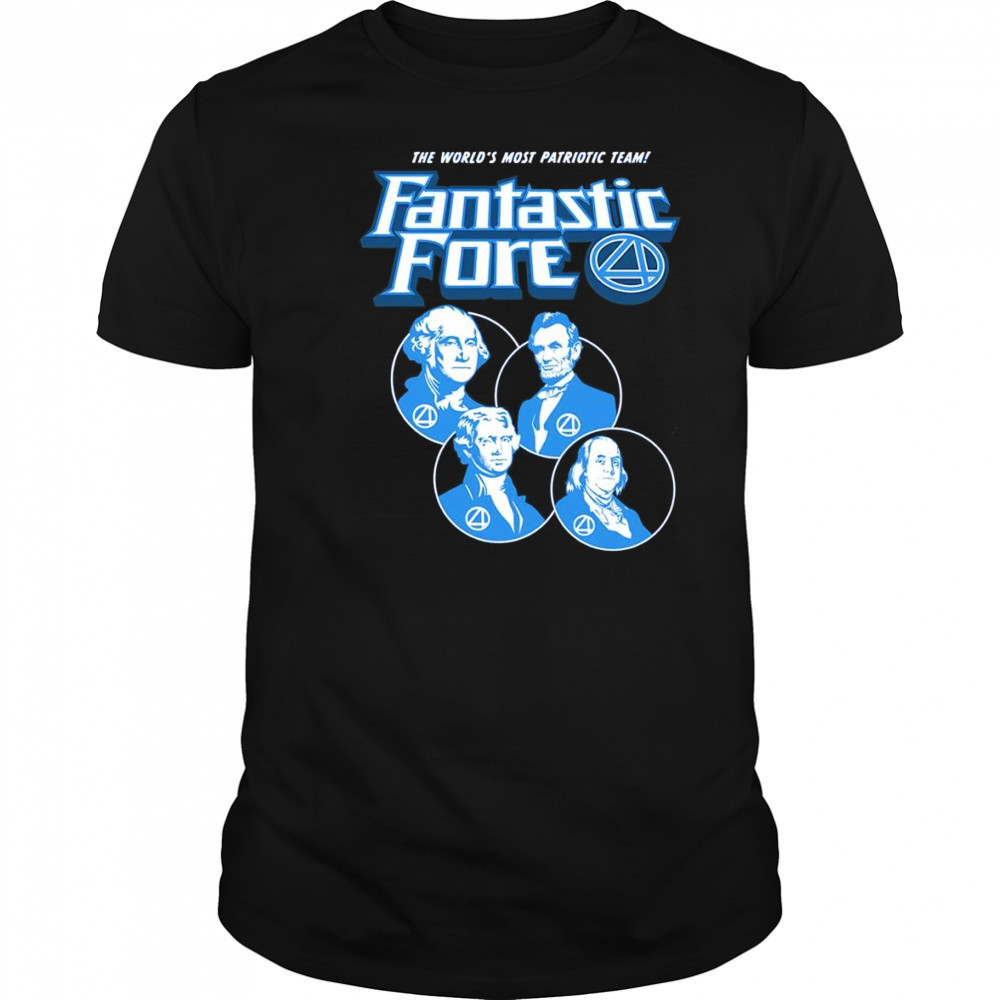 The world’s most patriotic team Fantastic Fore shirt