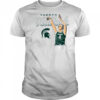 Theryn Hallock Michigan State Spartans Basketball T Shirt