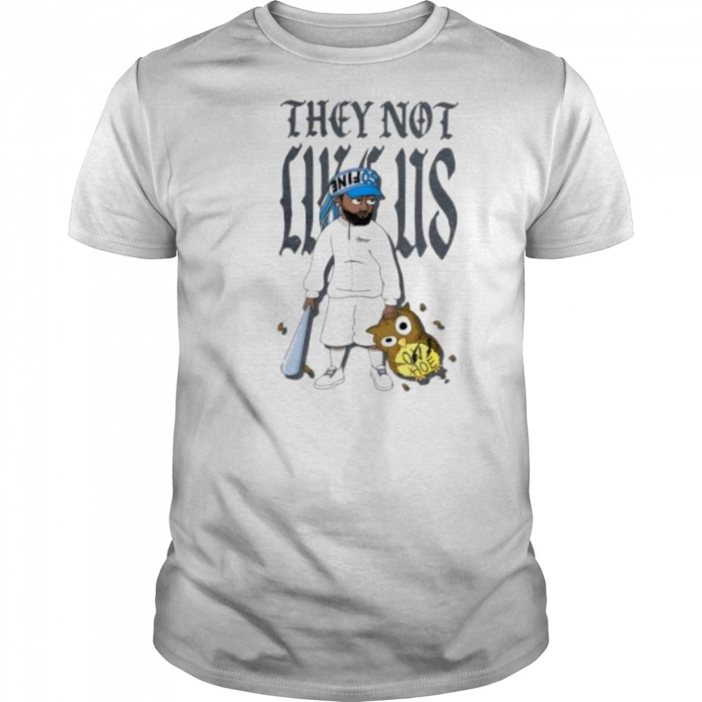 They not like us Drake the weeknd shirt