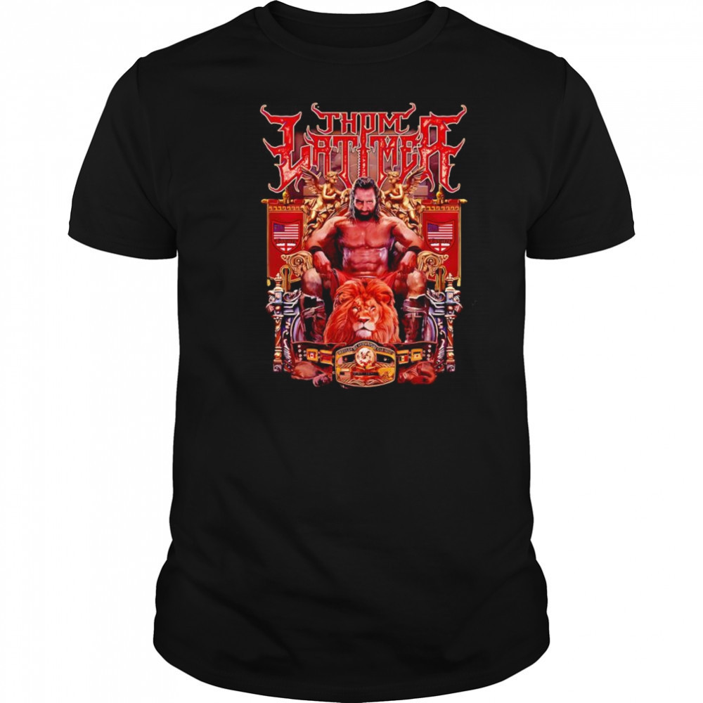 Thom Latimer Throne shirt