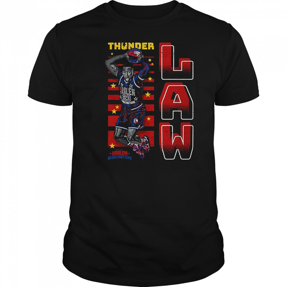 Thunder Law Harlem Globetrotters Jam shirt