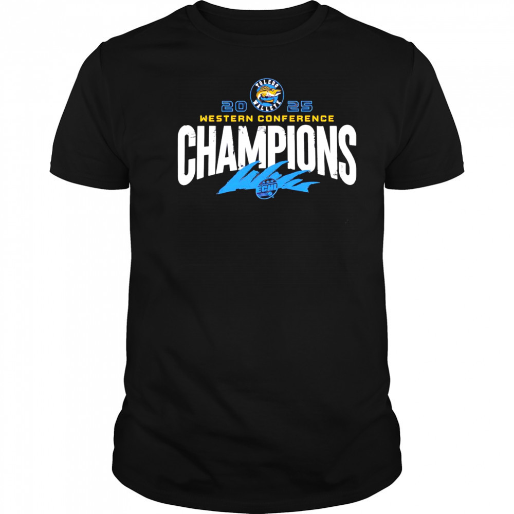 Toledo Walleye 2025 Western Conference Champions shirt